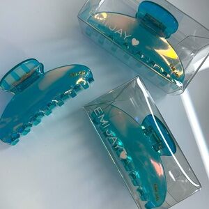 EMI JAY Big Effing Claw Clip in Aquamarine